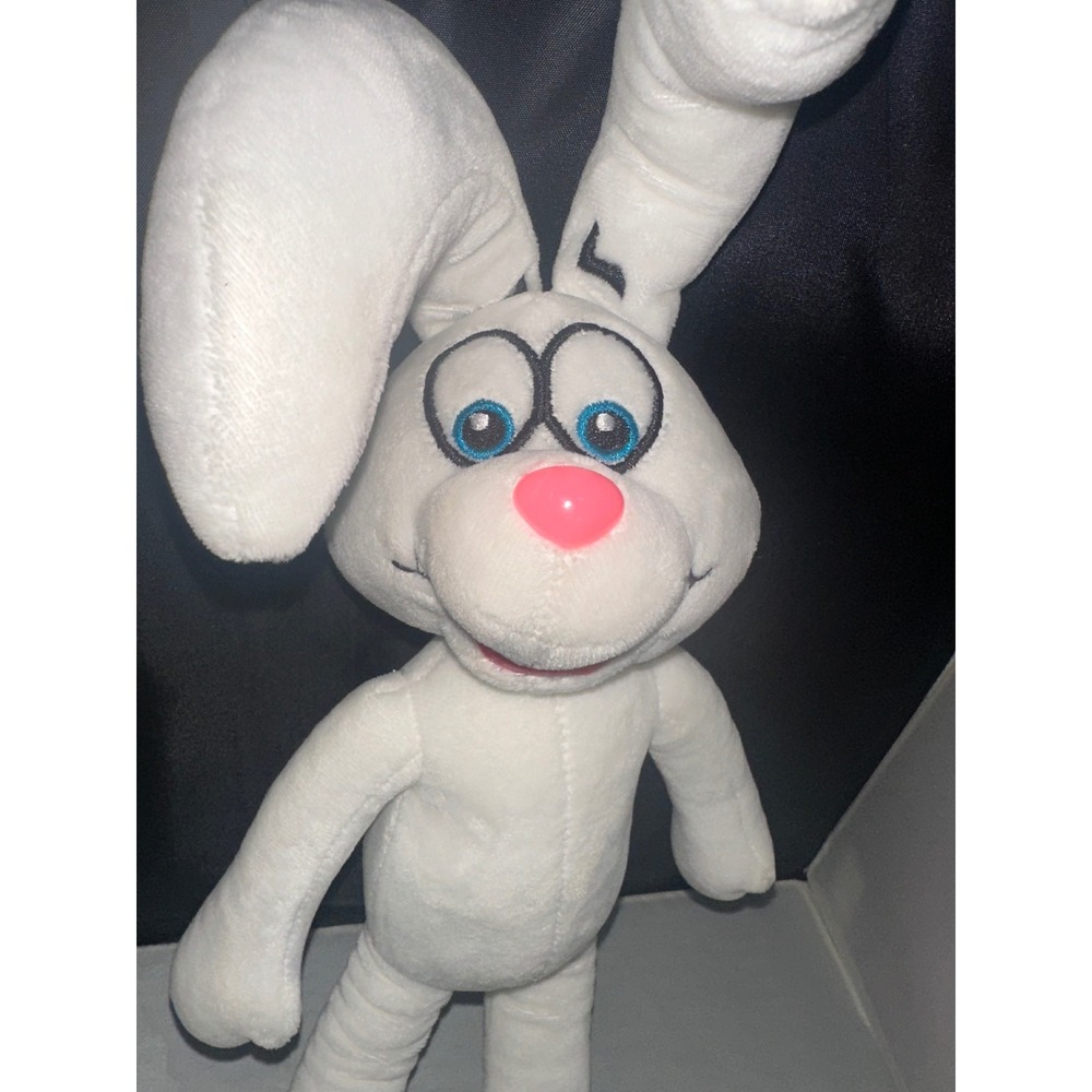 General Mills Trix Cereal Rabbit Plush White Bunny Mascot 17 inch Stuffed Animal - Picture 2 of 4
